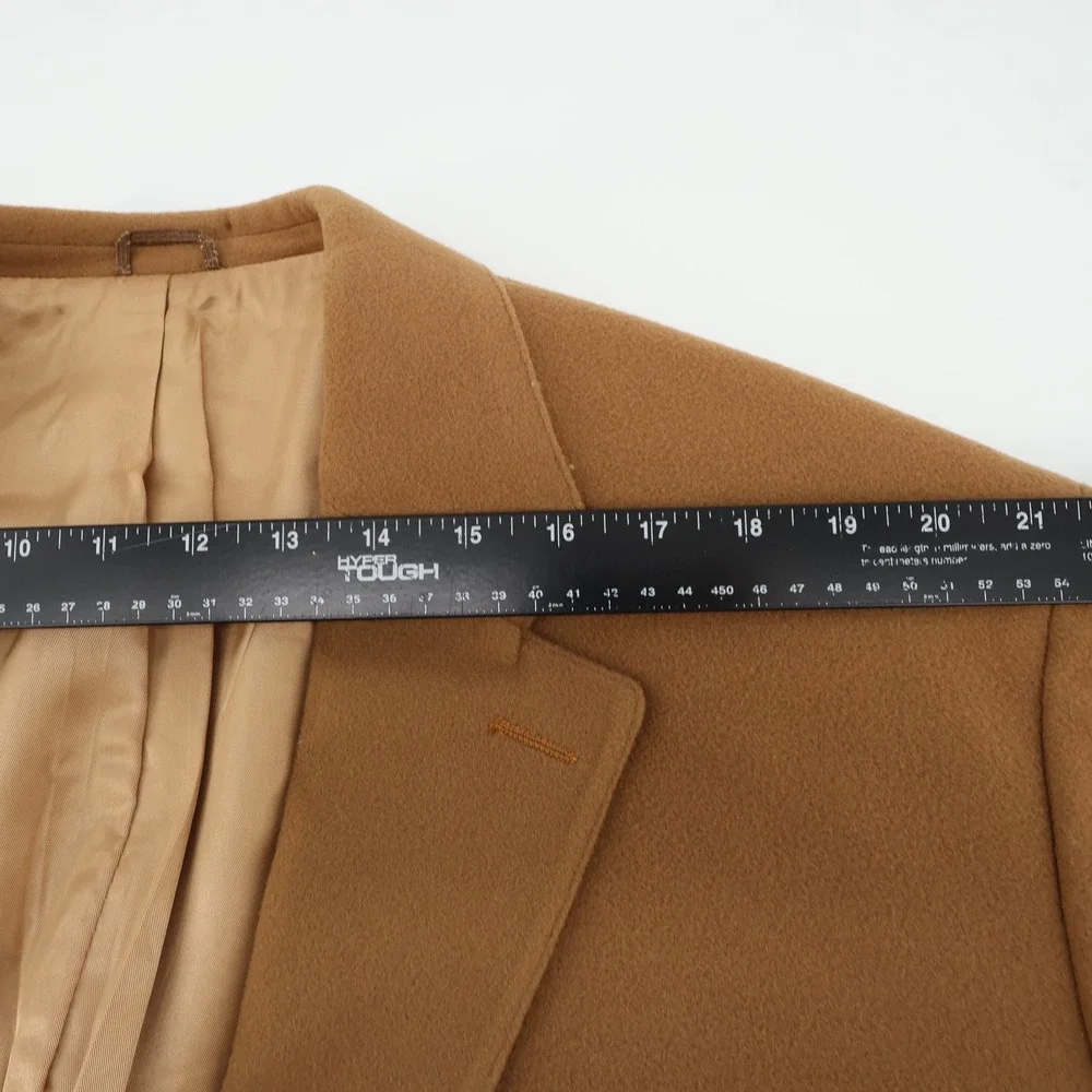 Vintage J Crew‎ Oarsman Cashmere Blend Blazer Sport Coat Jacket XL - Flaws